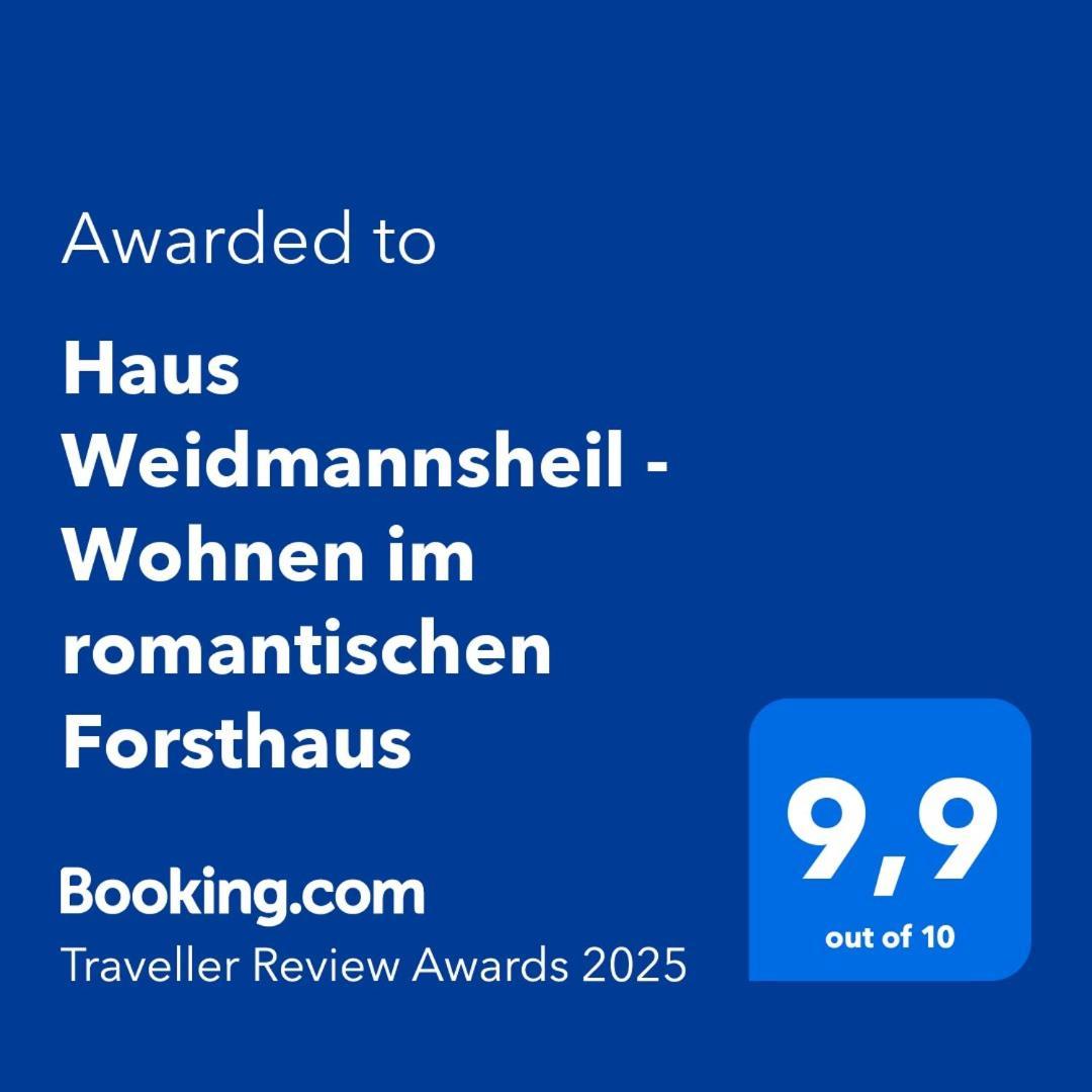 Haus Weidmannsheil - Wohnen Im Romantischen Forsthaus 베르펜 외부 사진
